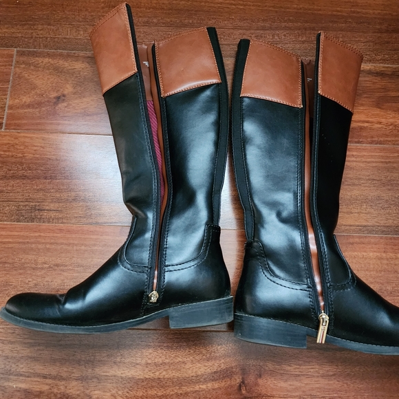 Women's Tommy Hilfiger Knee High Fashion Boots - Picture 6 of 7